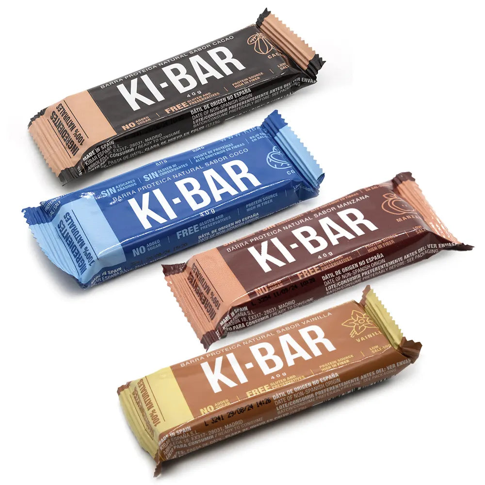 KI-BOX Mix pack - Cacao + Coco + Manzana + Vainilla – Ki-BAR